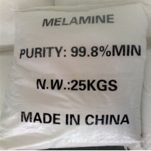 Melamine Powder 99.8%, Industrial Grade (CAS: 108-78-1)